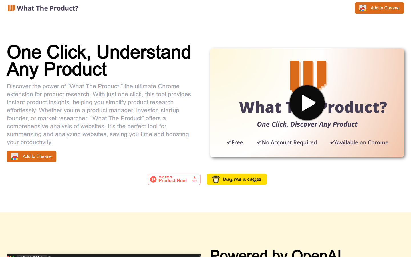 What The Product What The Product