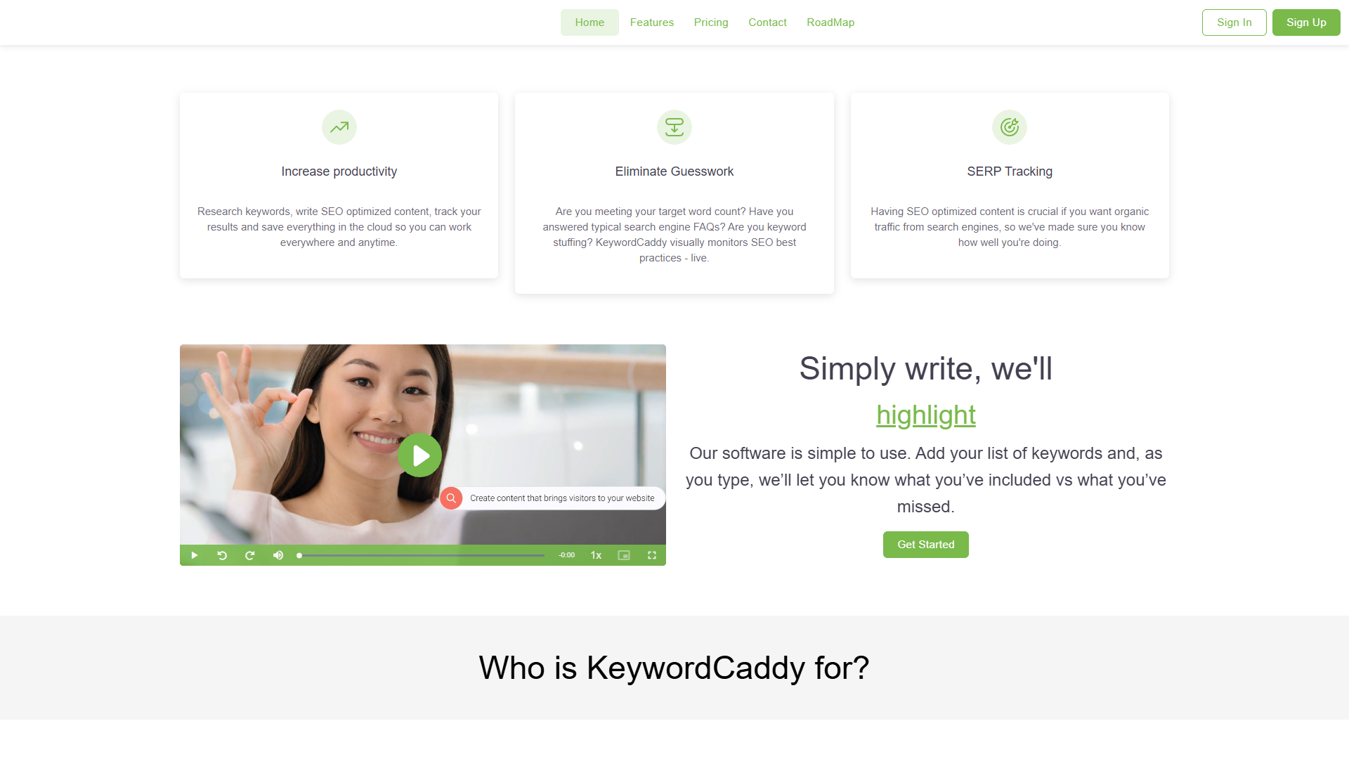 KeywordCaddy KeywordCaddy