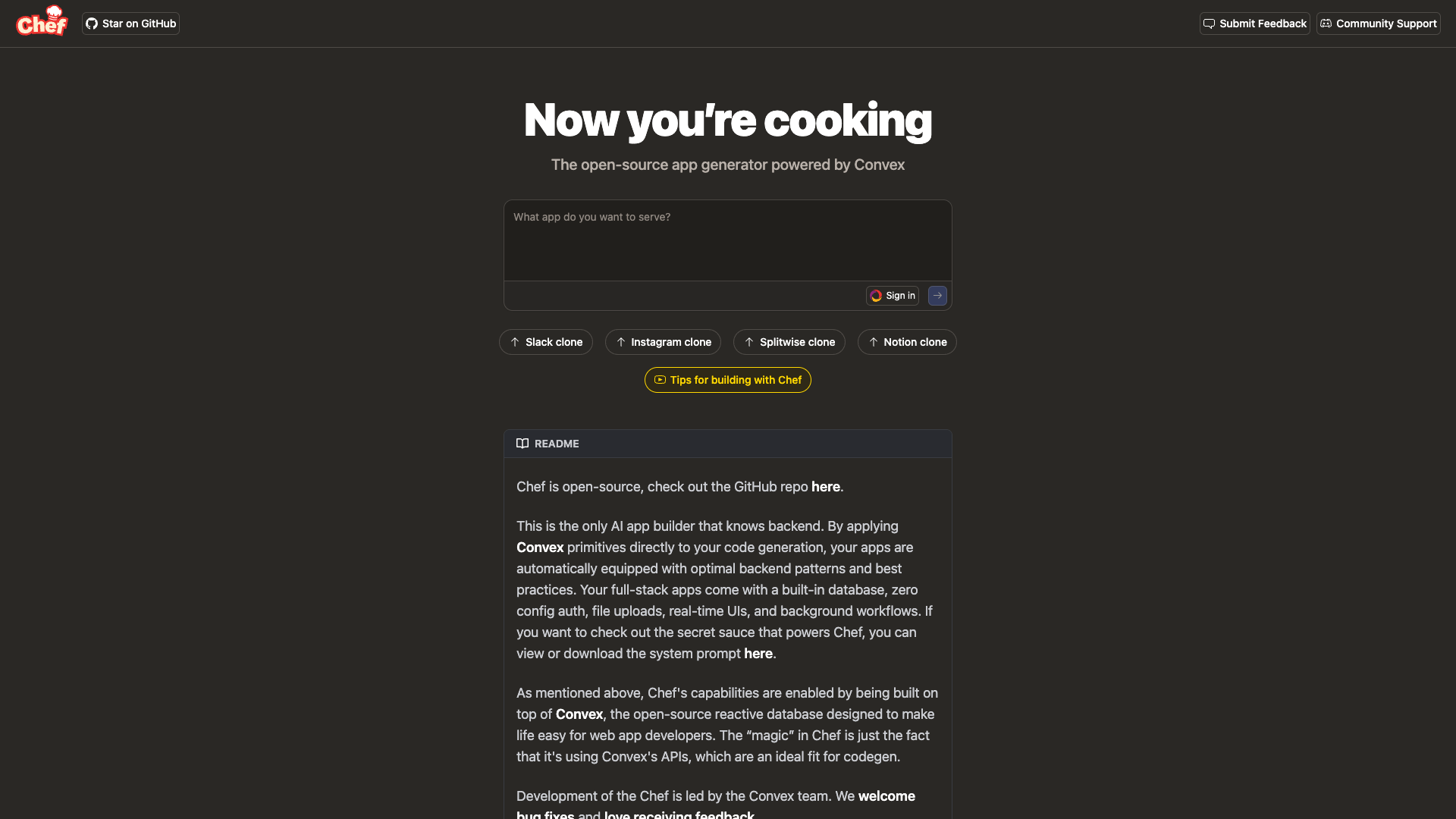 Chef by Convex Chef by Convex