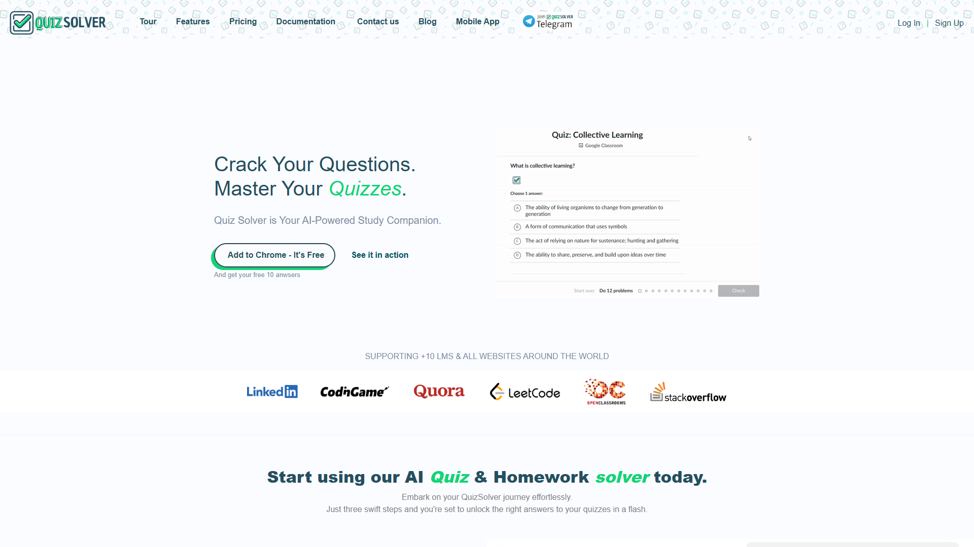 Quiz Solver Quiz Solver