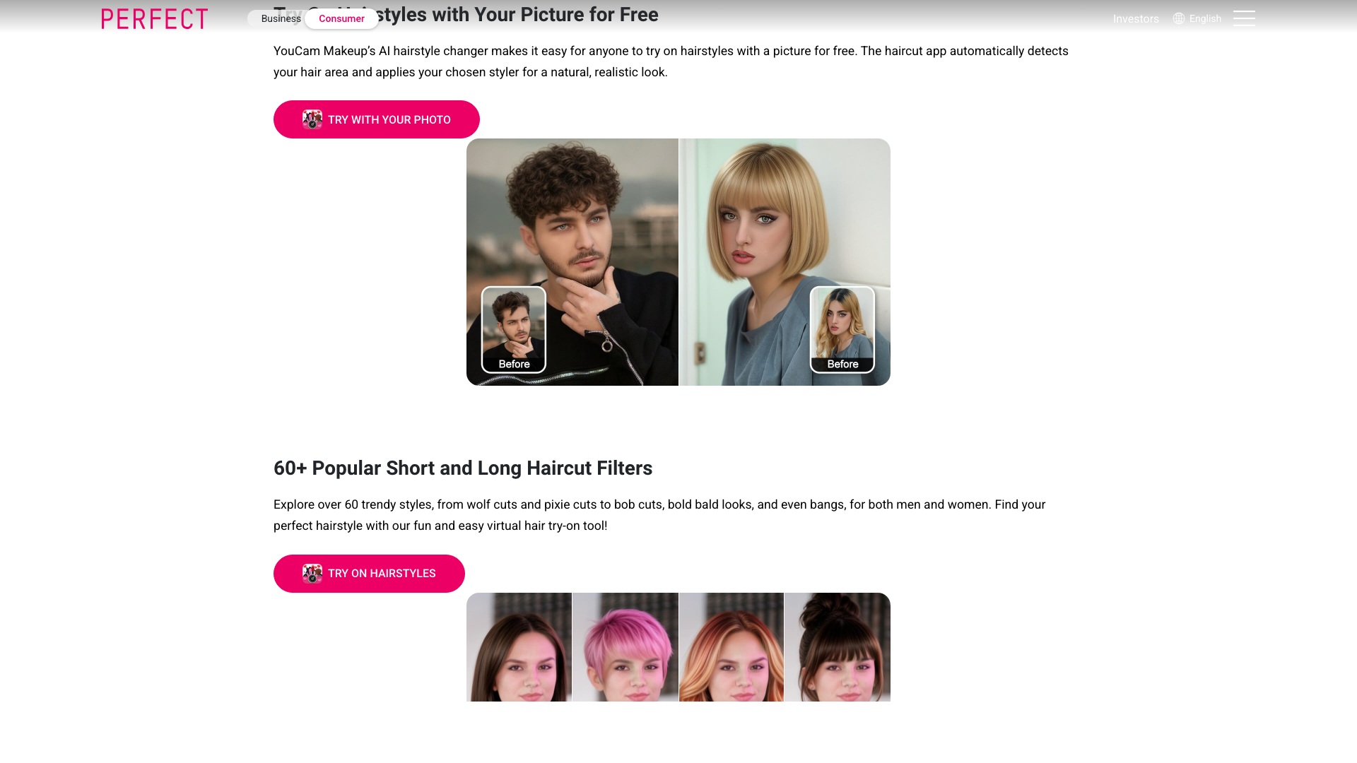 YouCam AI Hairstyle YouCam AI Hairstyle