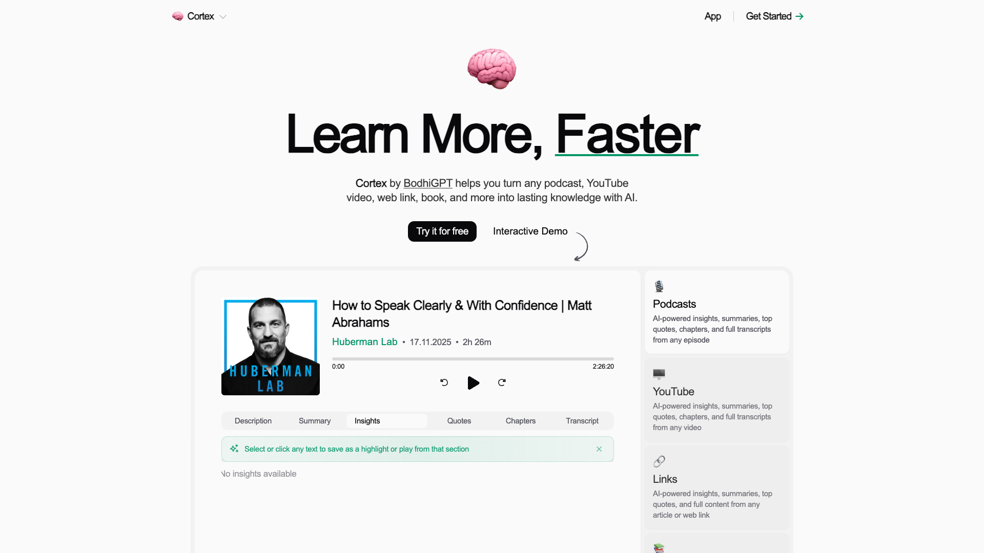 Cortex by BodhiGPT Cortex by BodhiGPT
