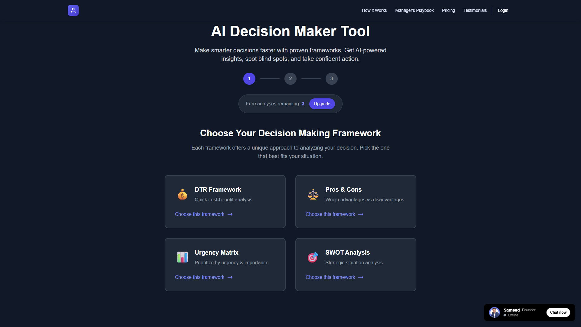 AI Decision Maker Tool AI Decision Maker Tool