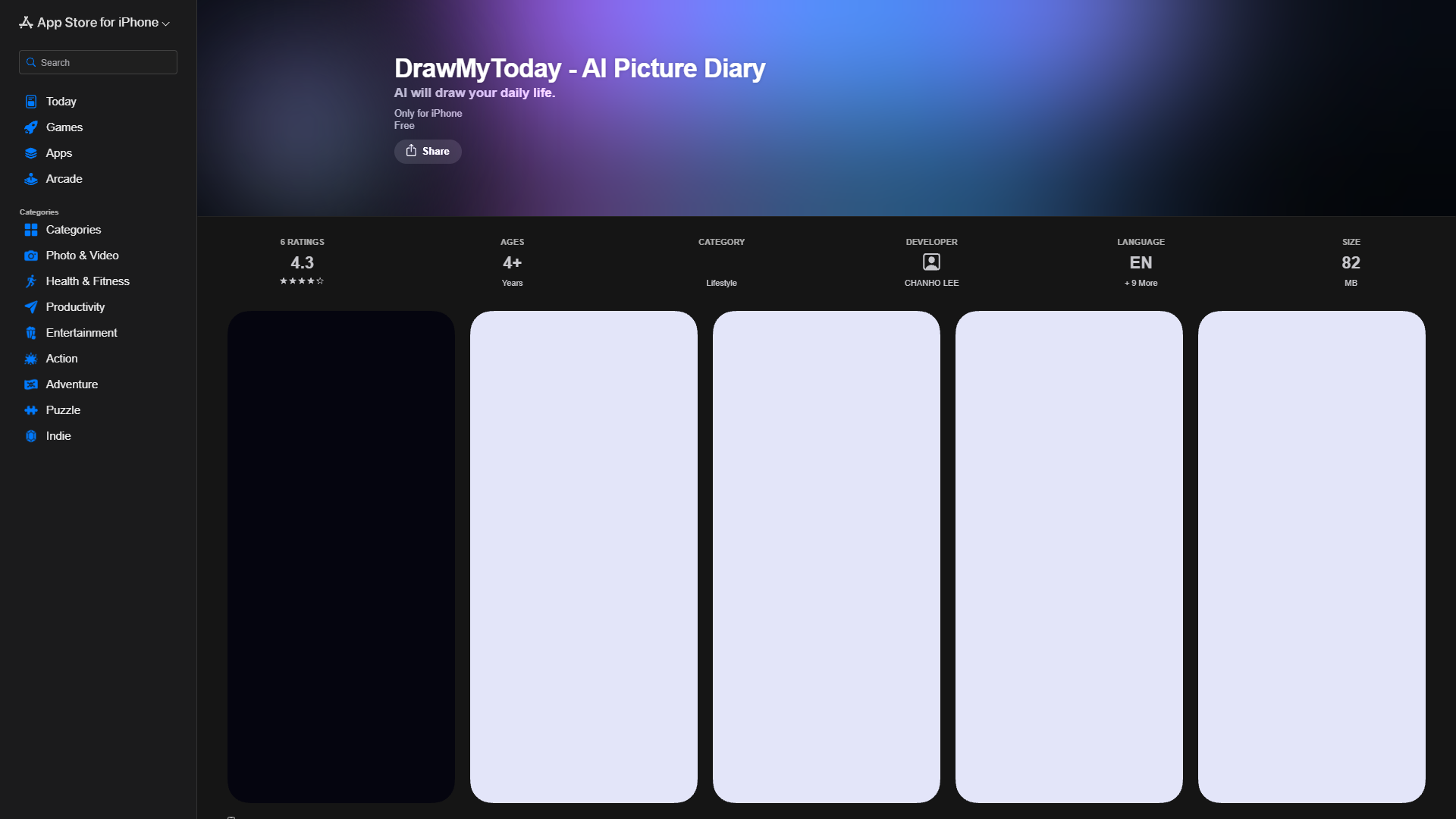 DrawMyToday — AI Picture Diary DrawMyToday — AI Picture Diary