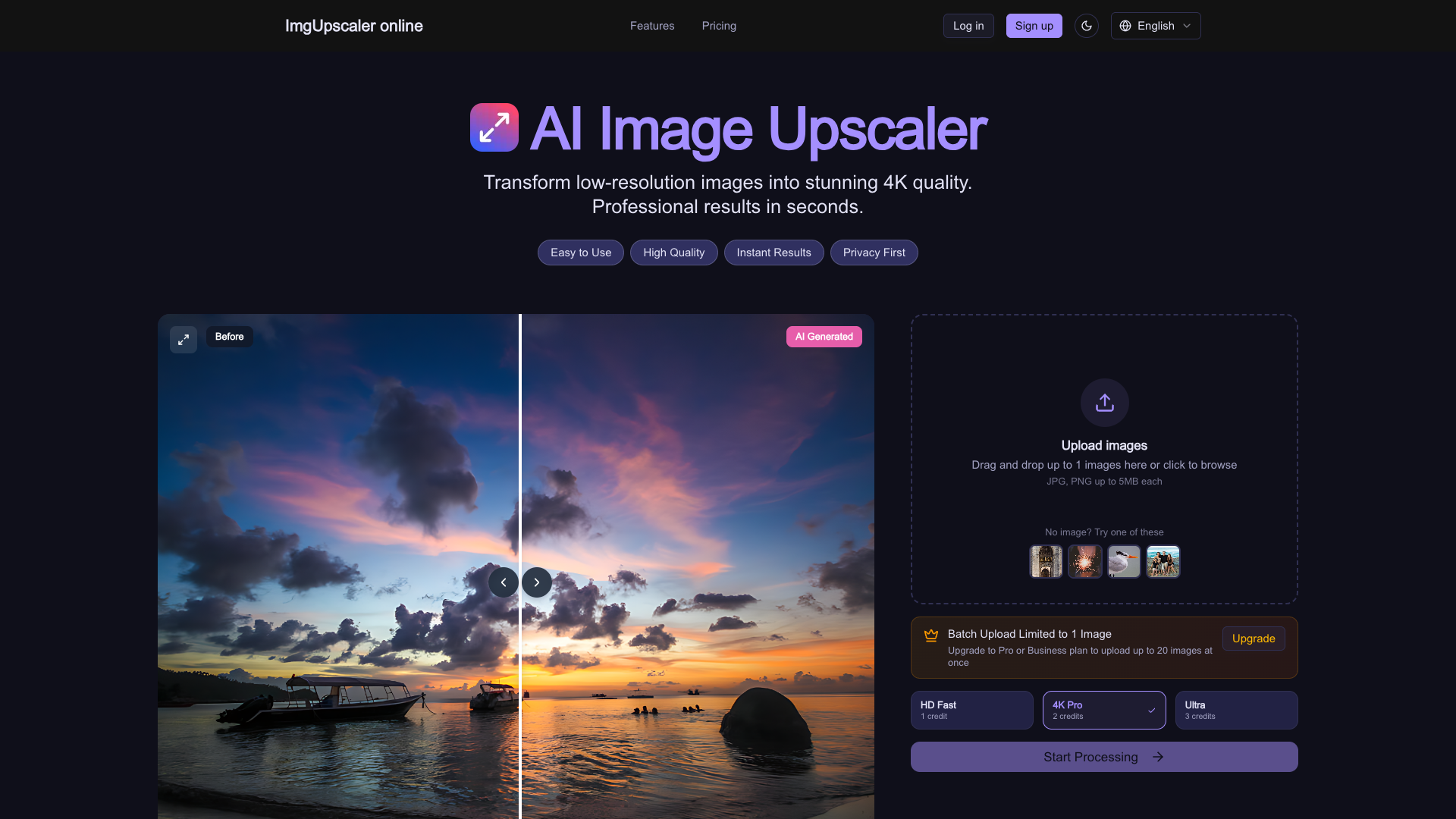 ImgUpscaler Online ImgUpscaler Online