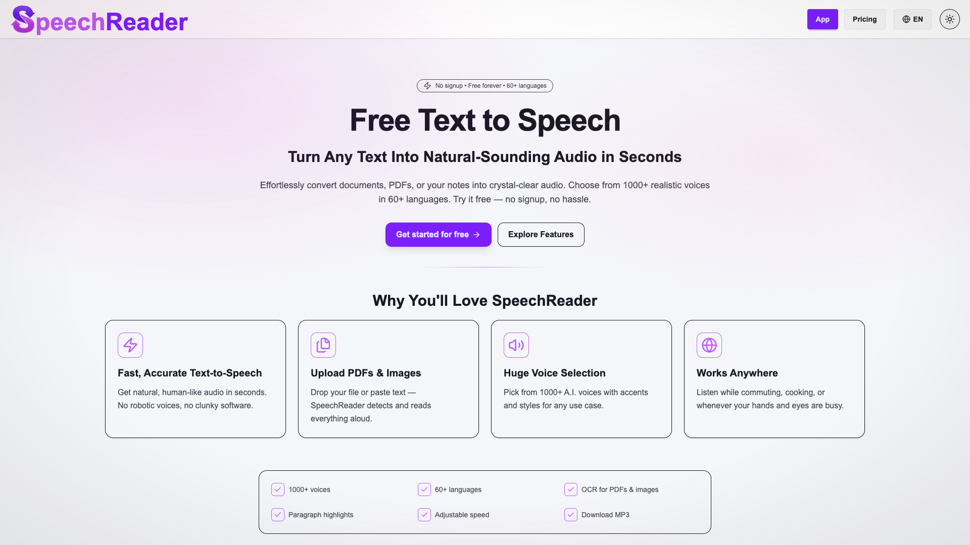 SpeechReader SpeechReader