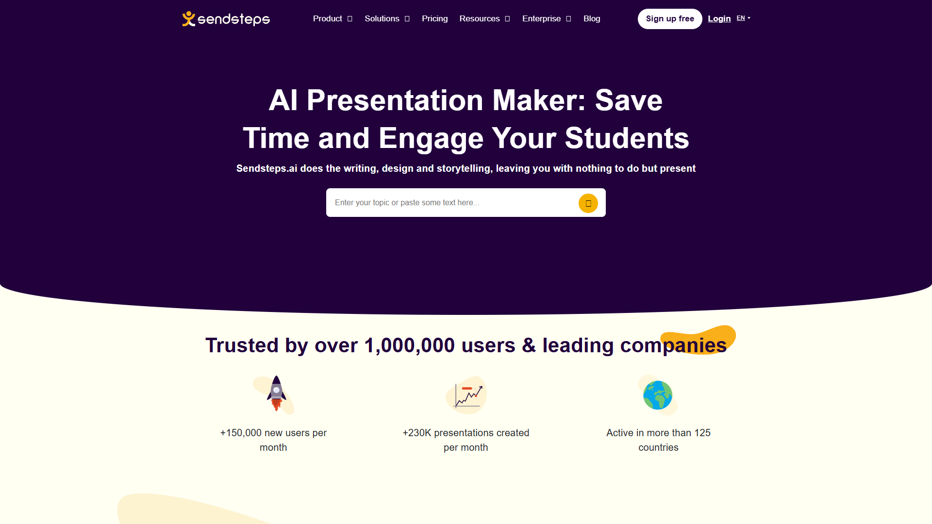 Sendsteps AI Presentation Maker Sendsteps AI Presentation Maker