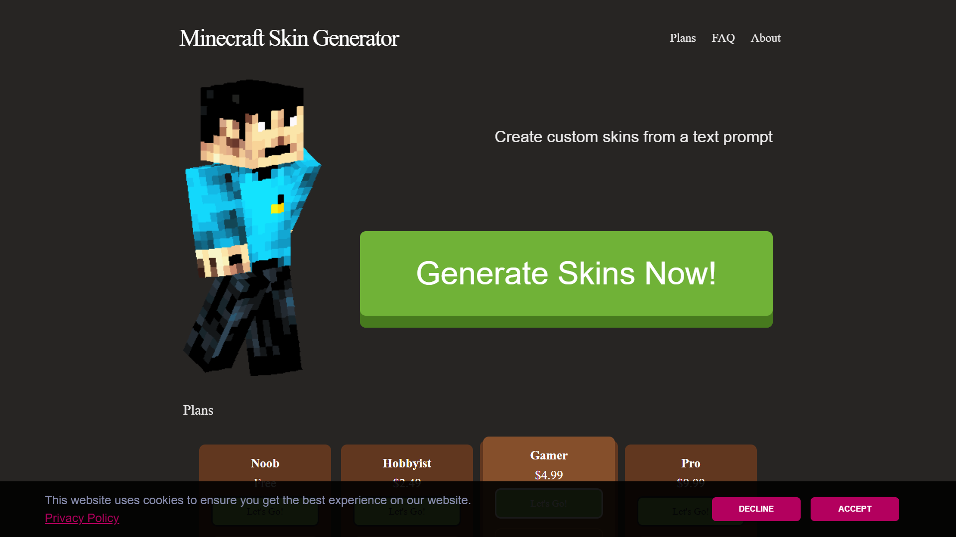 skingenerator.io — Minecraft Skin Generator skingenerator.io — Minecraft Skin Generator
