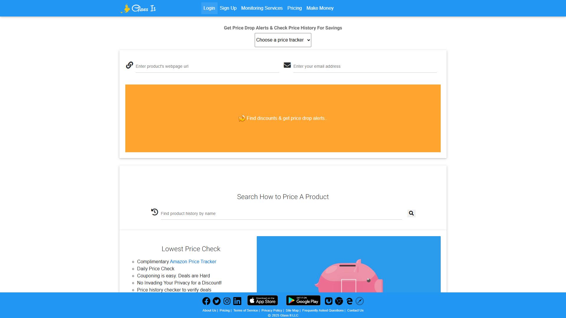 Glass It Price Tracker Glass It Price Tracker