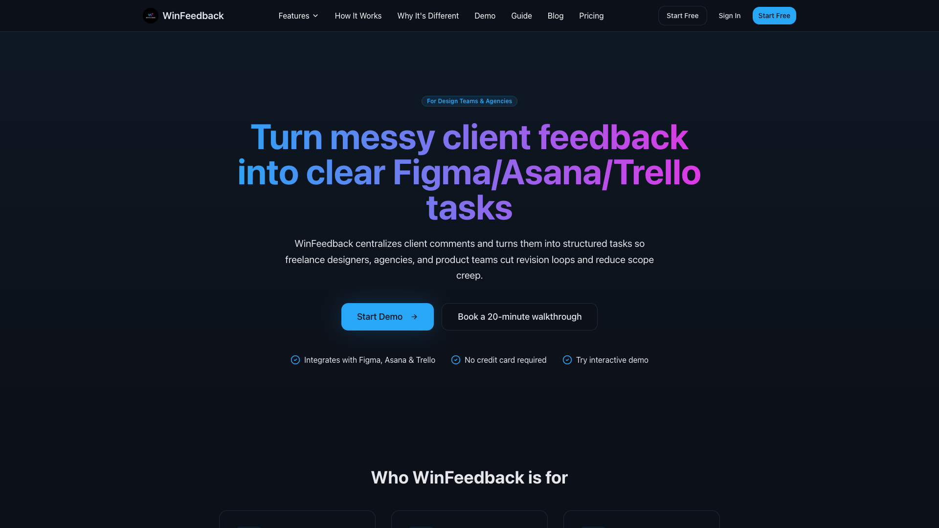 WinFeedback WinFeedback
