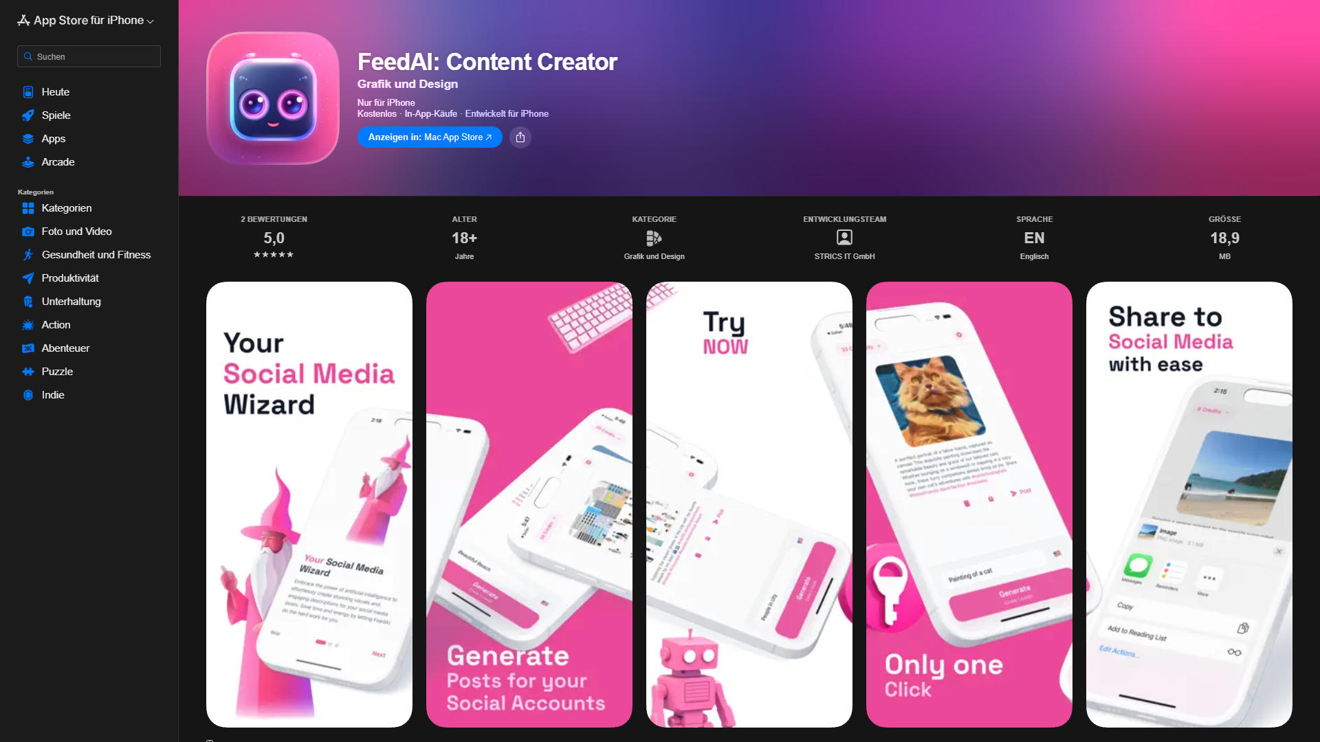 FeedAI: Content Creator FeedAI: Content Creator