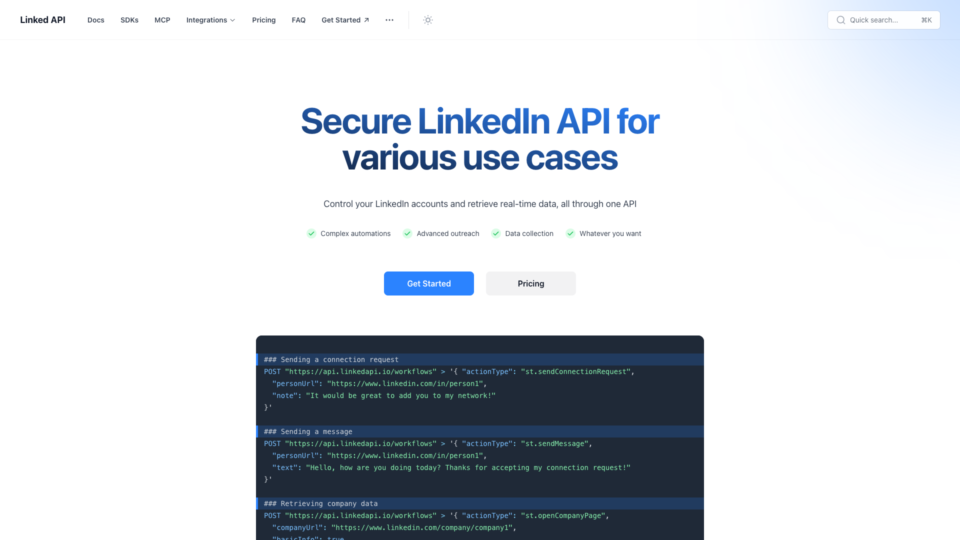Linked API Linked API