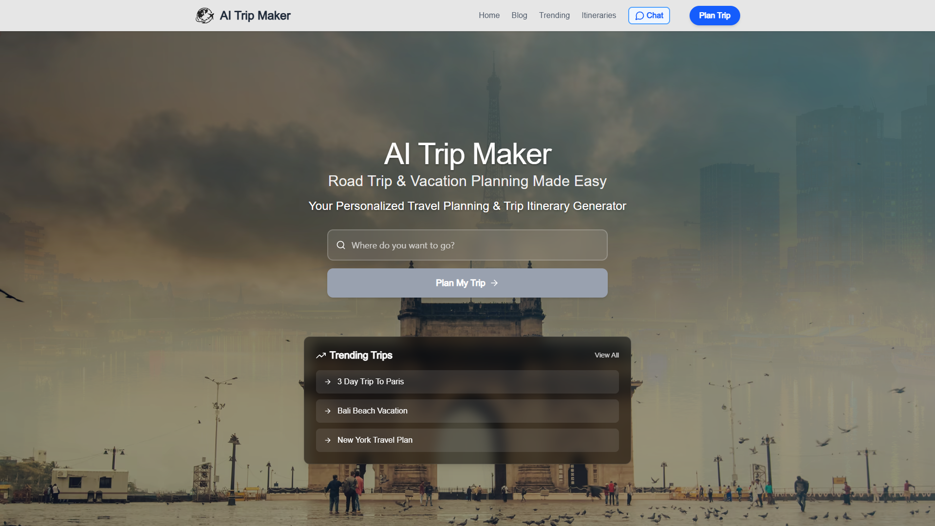 AI Trip Maker AI Trip Maker