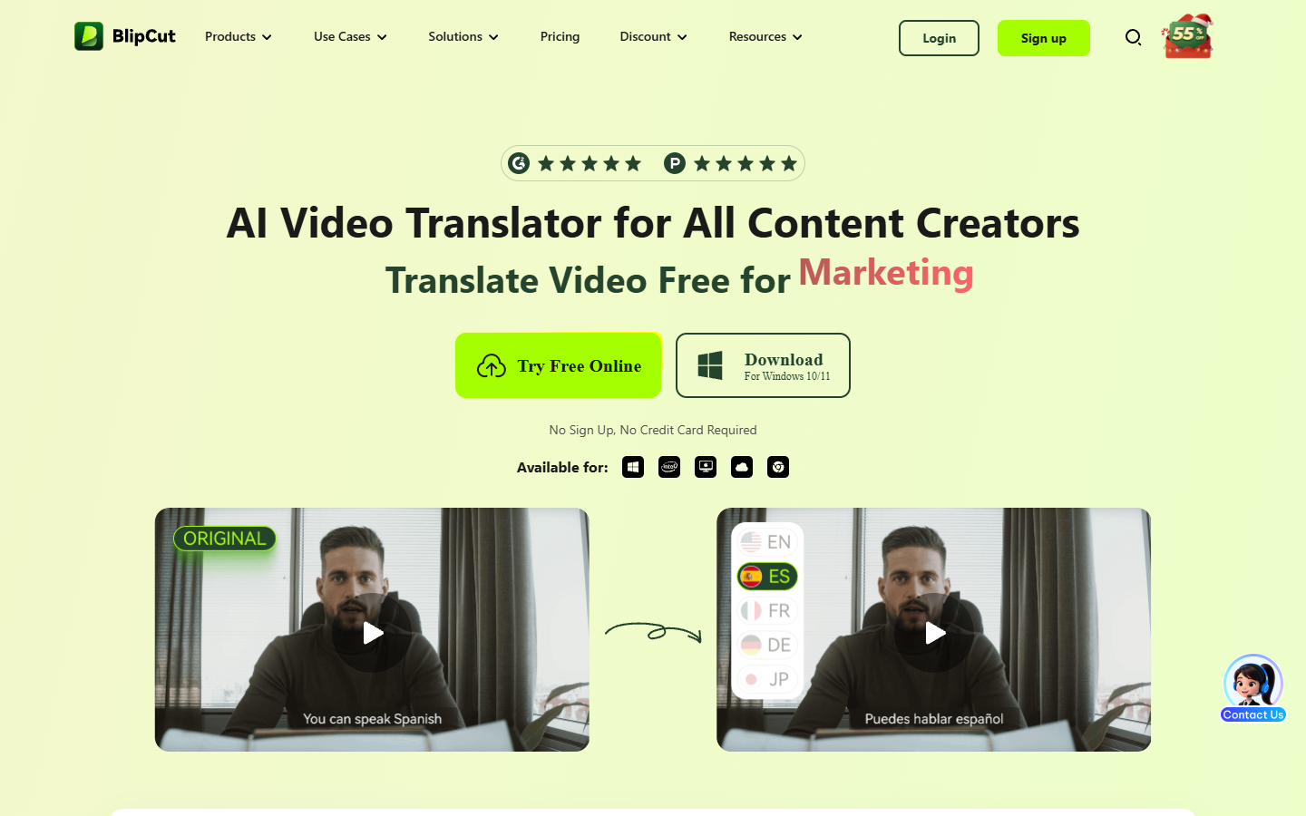 BlipCut AI Video Translator BlipCut AI Video Translator