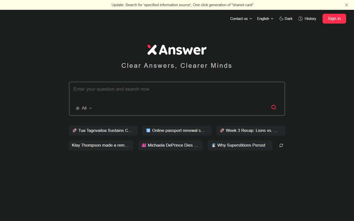 XAnswer XAnswer