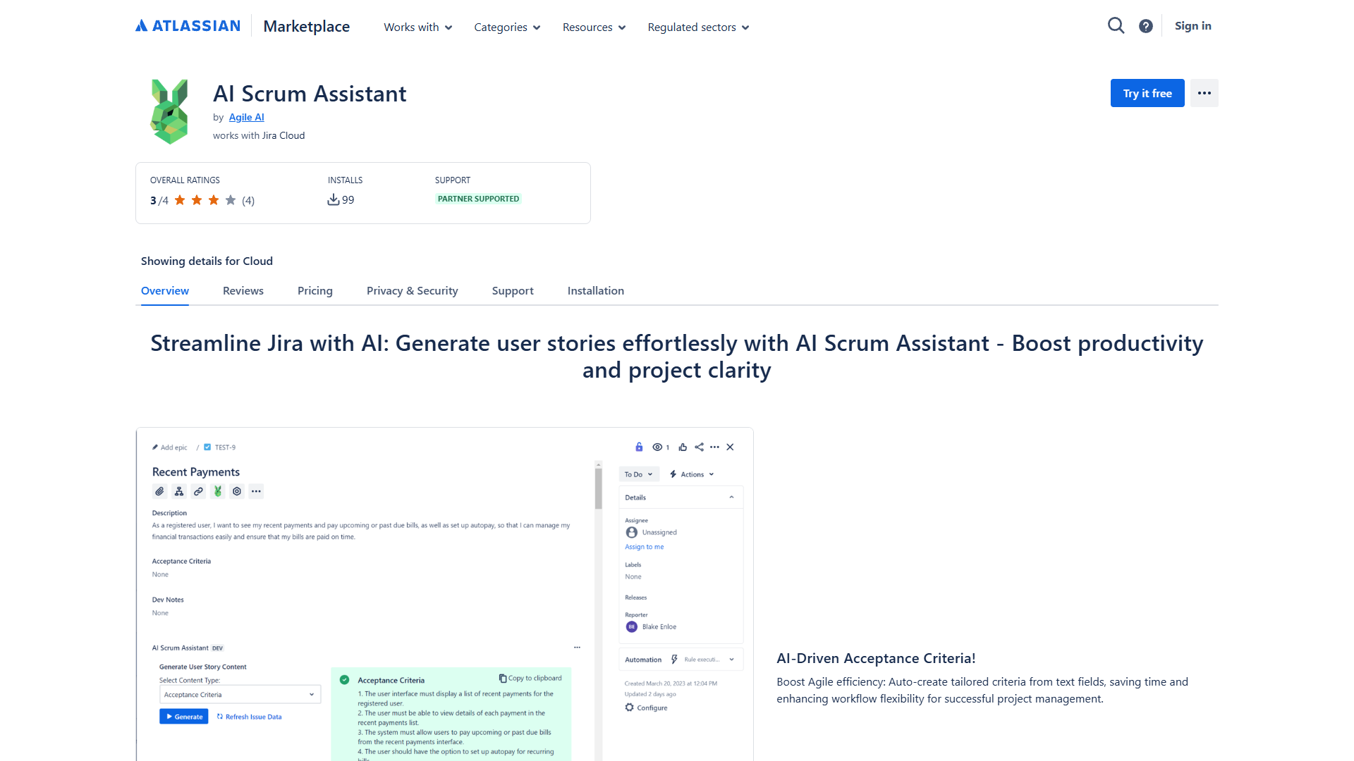 AI Scrum Assistant AI Scrum Assistant