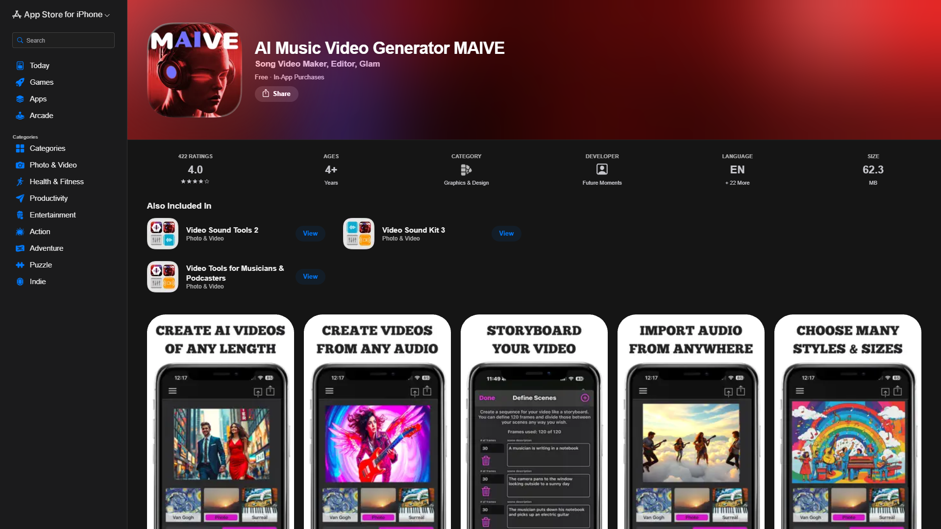 AI Music Video Generator MAIVE AI Music Video Generator MAIVE