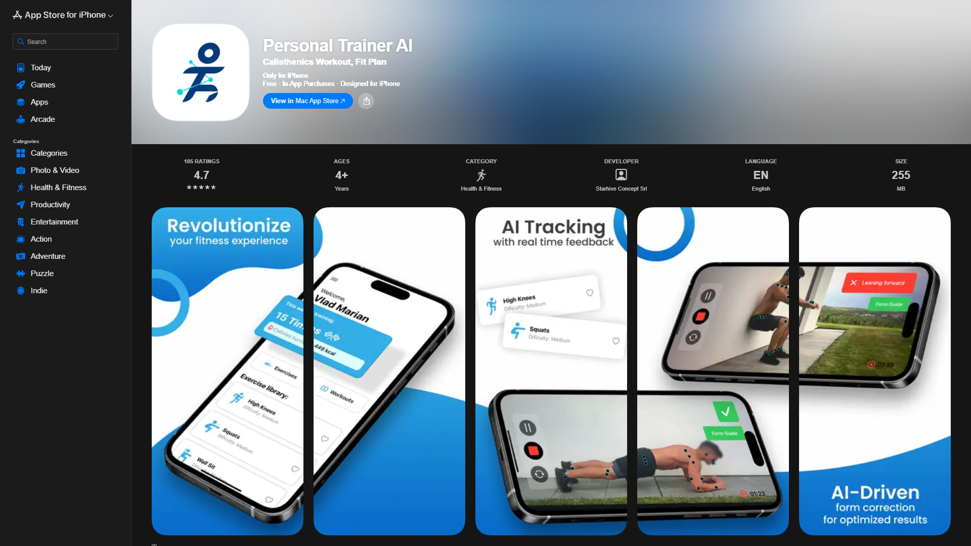 Personal Trainer AI (FormFusion) Personal Trainer AI (FormFusion)
