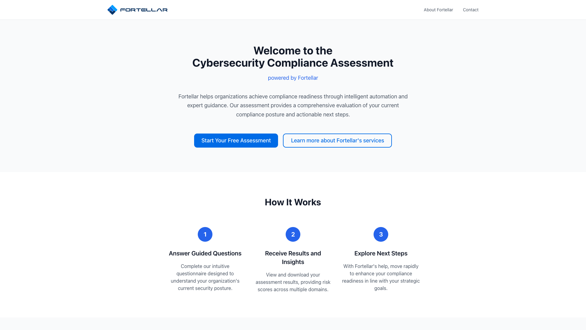 Fortellar Cybersecurity Compliance Assessment Fortellar Cybersecurity Compliance Assessment