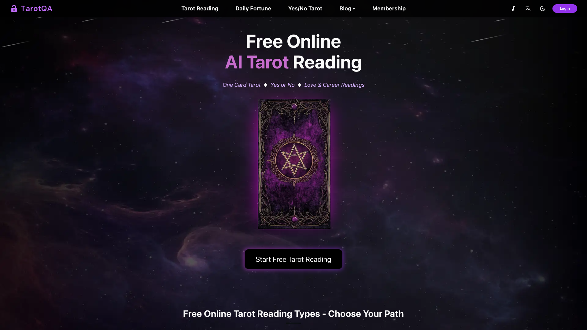 AI Tarot Reading AI Tarot Reading