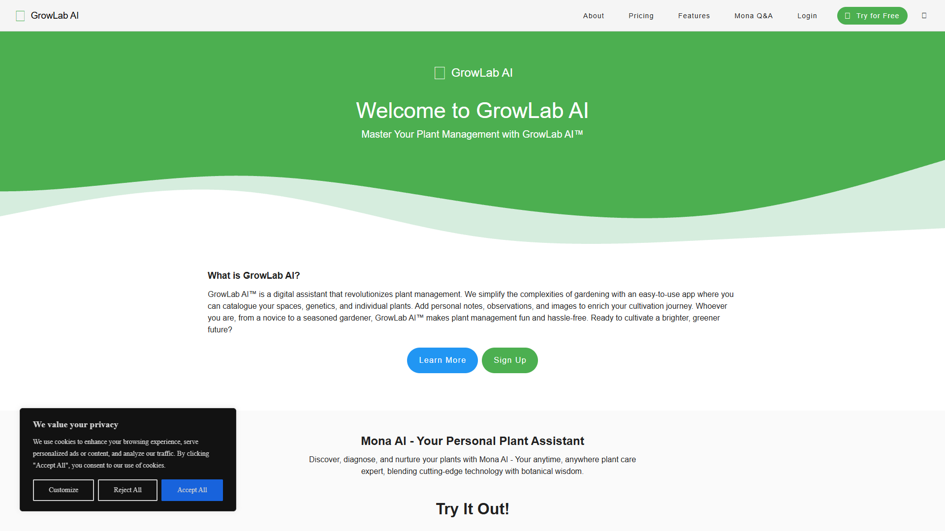 GrowLab AI GrowLab AI