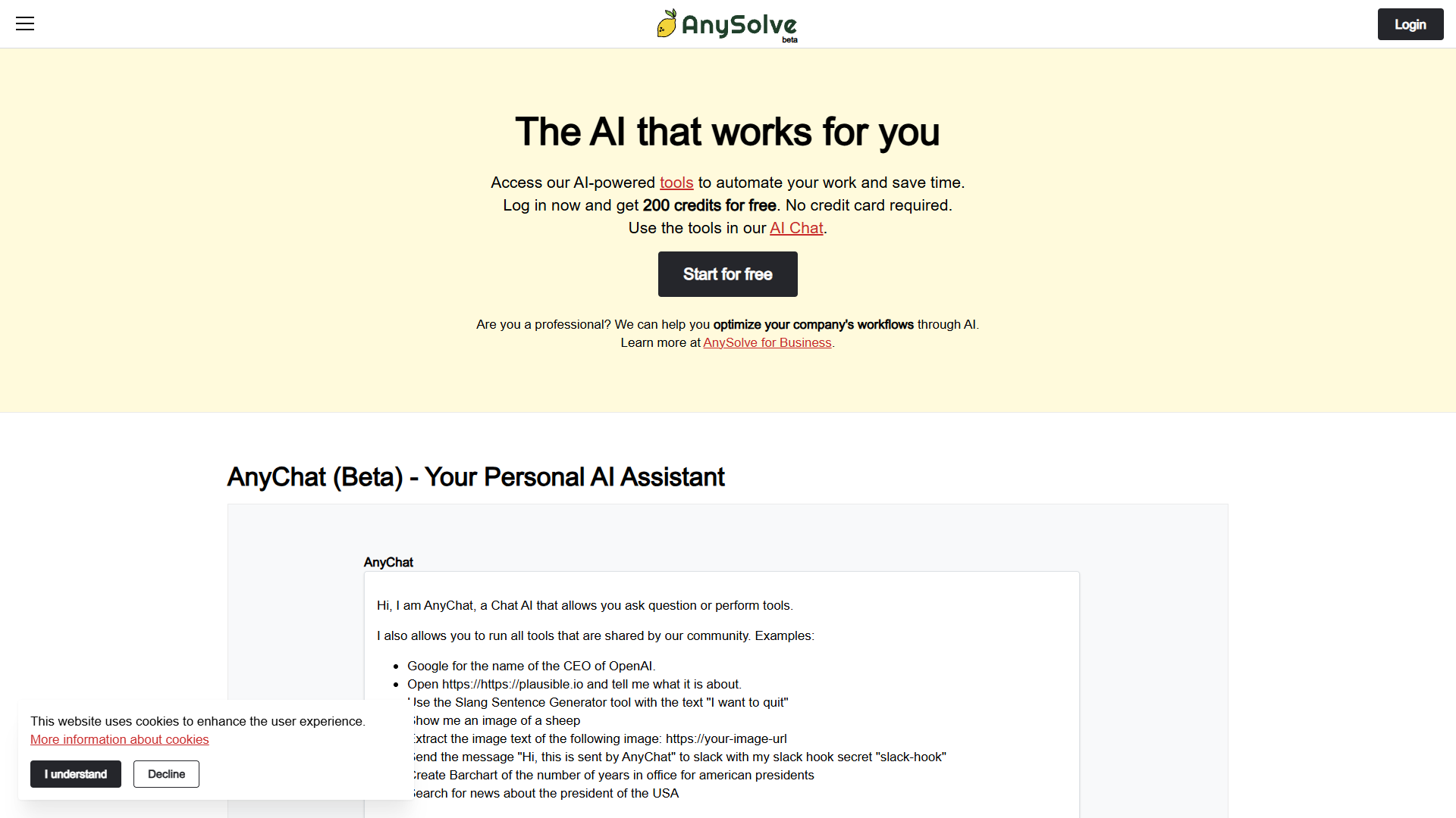 AnySolve AI AnySolve AI