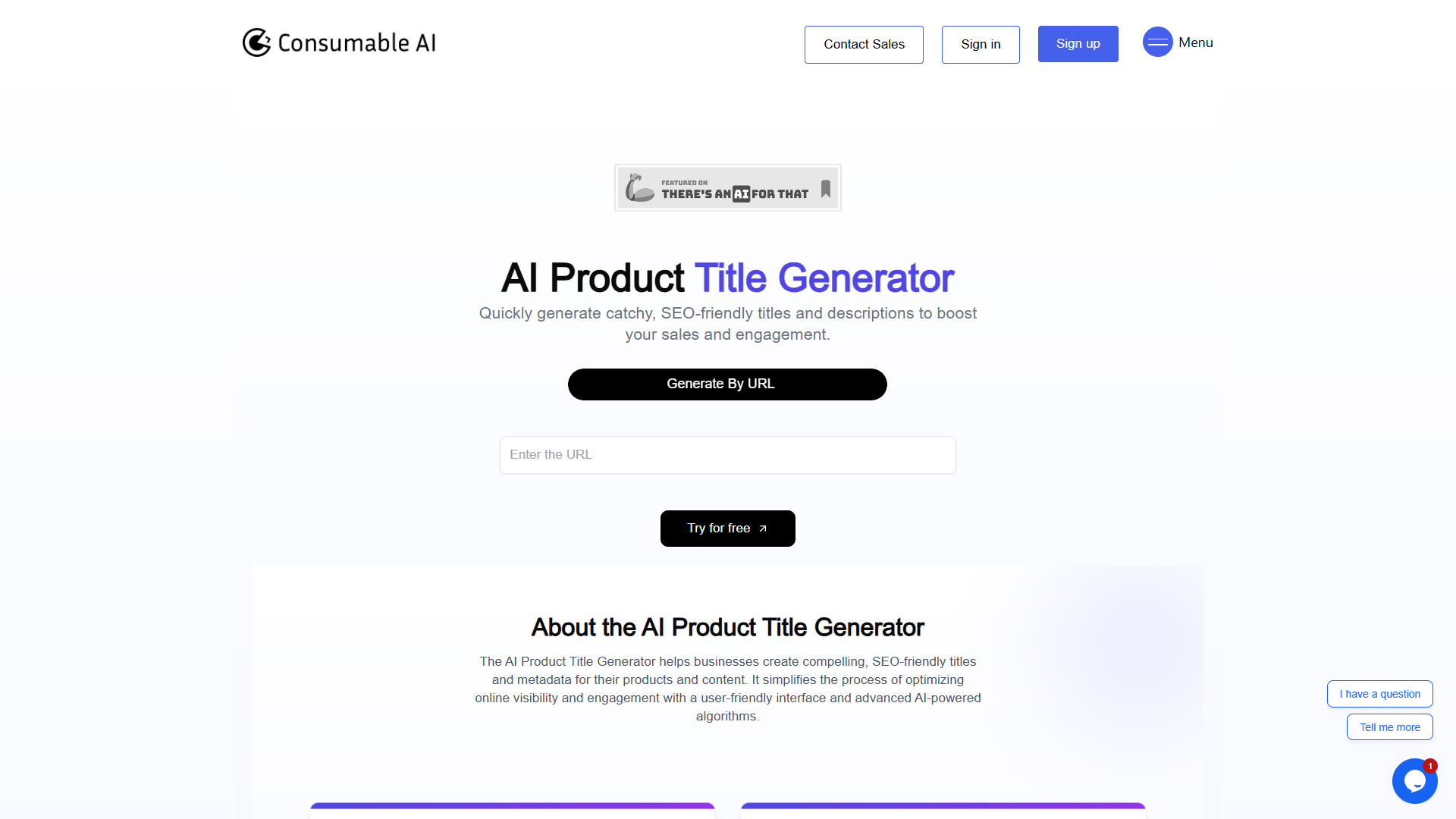 AI Product Title Generator AI Product Title Generator