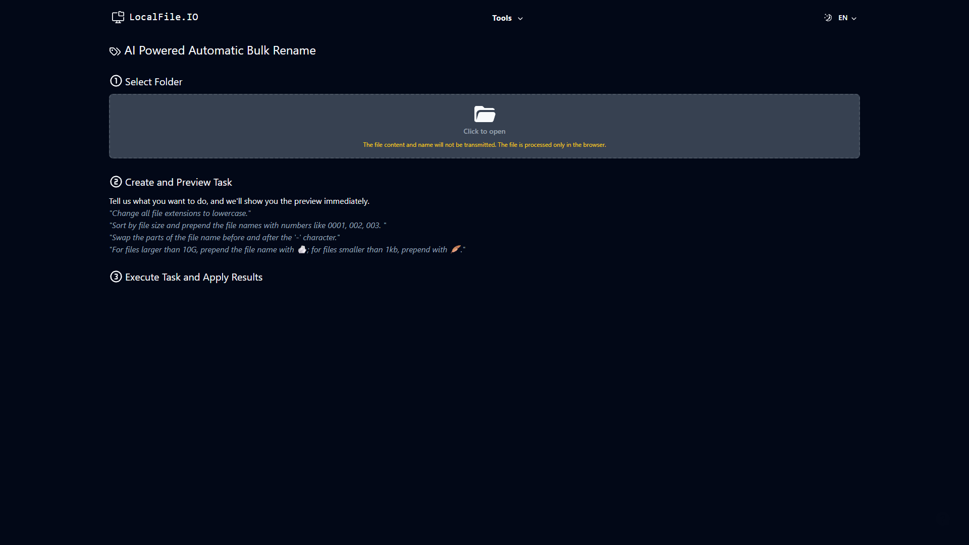 AI Powered Automatic Bulk Rename AI Powered Automatic Bulk Rename