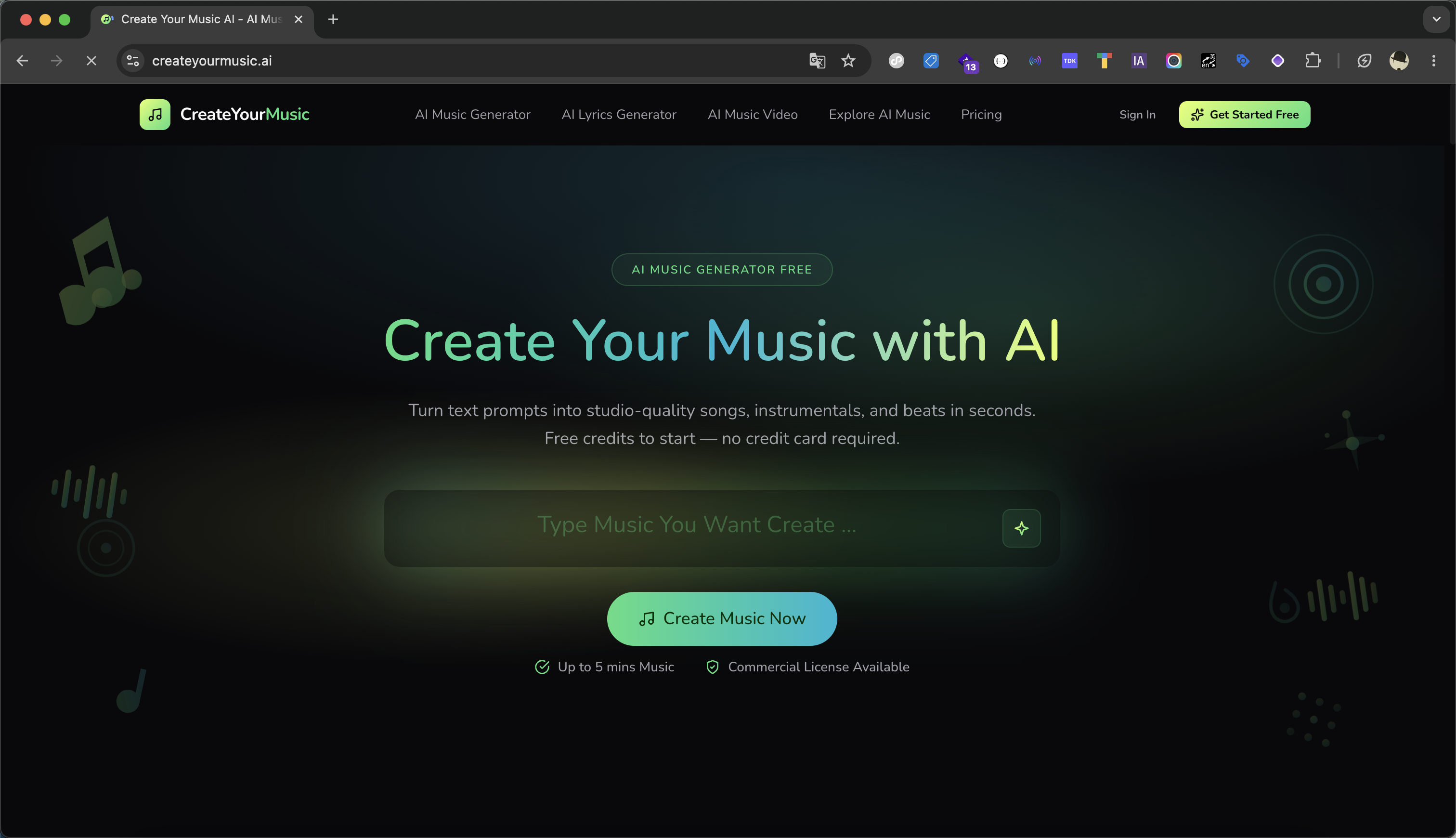 CreateYourMusic AI CreateYourMusic AI