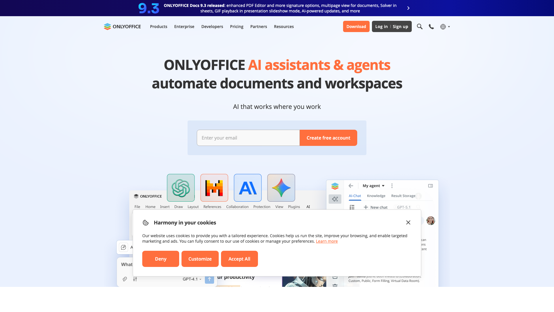 ONLYOFFICE AI ONLYOFFICE AI