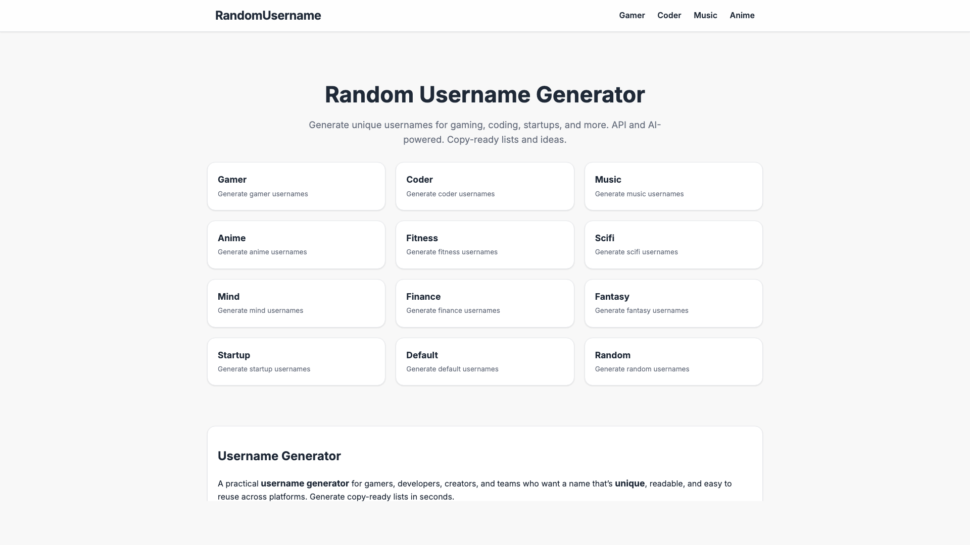 RandomUsername RandomUsername